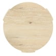 Alpine Furniture Sloane 42 in. W Round Wood Coffee Table in Natural Driftwood