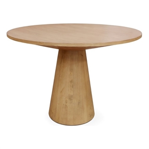 Alpine Furniture Cove 47.5&quot Round Counter Height Table in Natural