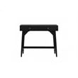 Alpine Furniture Flynn 2 Drawer Mini Desk in Black