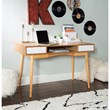 Allora Wood Writing Desk in Brown