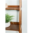 Allora Wood Bookcase in Brown