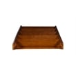 Allora Wood Bookcase in Brown