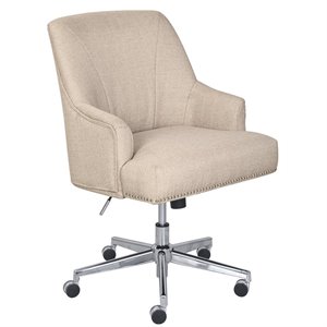 allora home office chair in stoneware beige