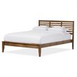 Allora Queen Platform Bed in Walnut