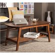 Allora Coffee Table in Dark Walnut
