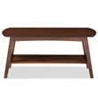 Allora Coffee Table in Dark Walnut