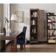Allora Mid-Century Wood Storage Cabinet in Reclaimed Oak