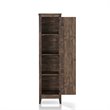 Allora Mid-Century Wood Storage Cabinet in Reclaimed Oak