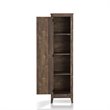 Allora Mid-Century Wood Storage Cabinet in Reclaimed Oak