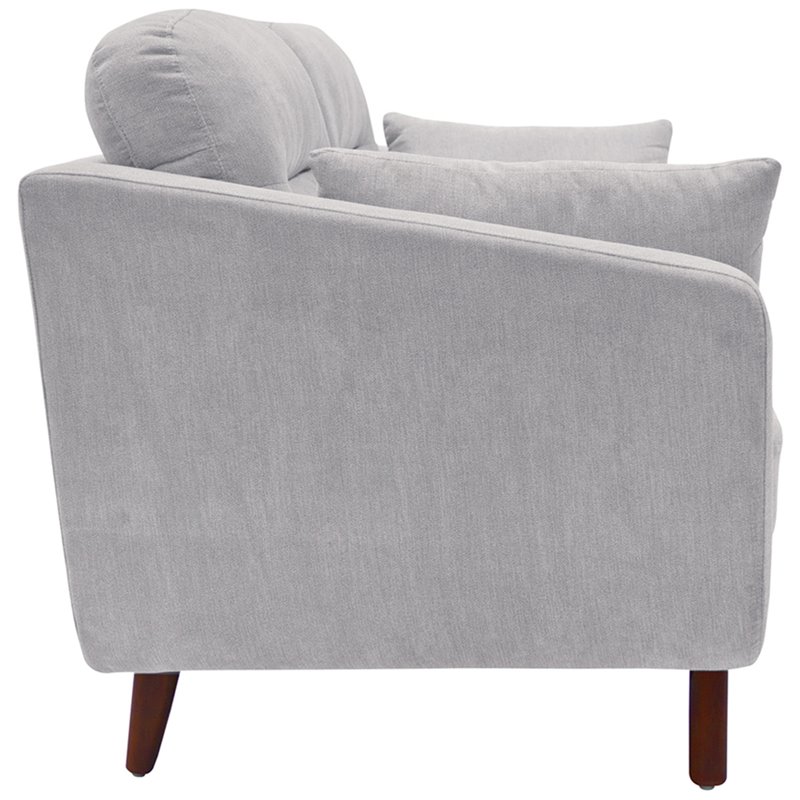 Allora Loveseat in Light Gray