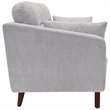 Allora Loveseat in Light Gray