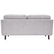Allora Loveseat in Light Gray