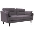 Allora Sofa in Dark Gray