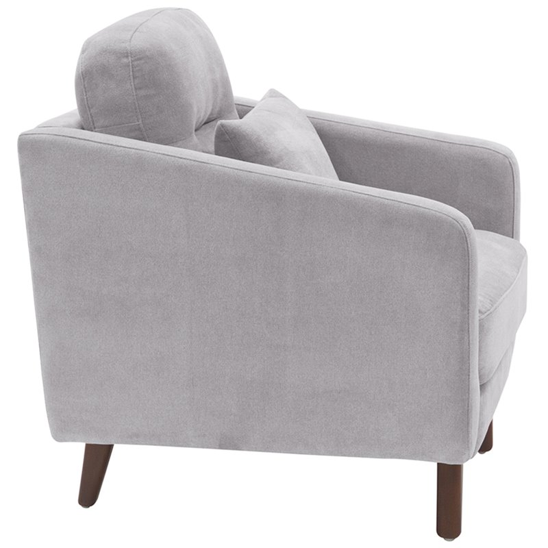 Allora Arm Chair in Light Gray