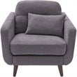 Allora Arm Chair in Dark Gray