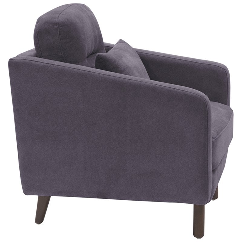 Allora Arm Chair in Dark Gray