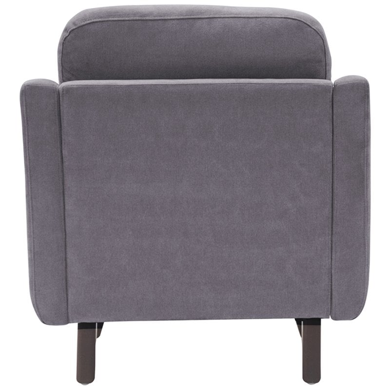 Allora Arm Chair in Dark Gray