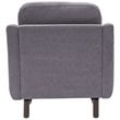 Allora Arm Chair in Dark Gray