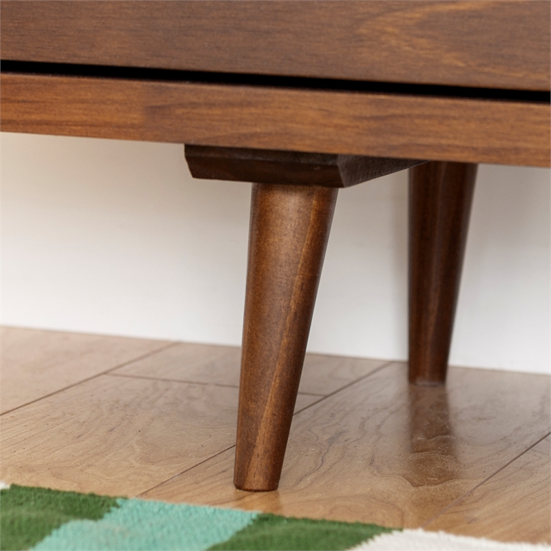 Allora Mid-Century 3-Drawer Wood TV Stand for TVs up to 58