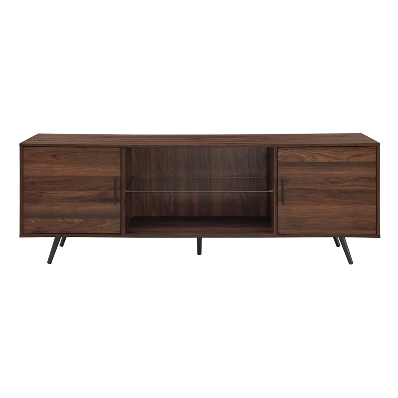 Allora Mid-Century Wood TV Stand for TVs up to 70