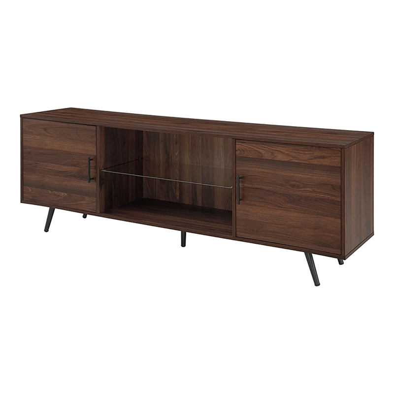Allora Mid-Century Wood TV Stand for TVs up to 70
