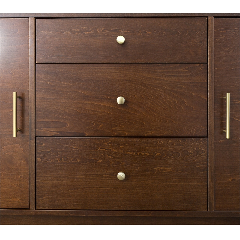 Allora Mid-Century Wood TV Console for TVs up to 60