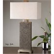 Allora 1-Light Resin and Metal Table Lamp in Coffee Bronze