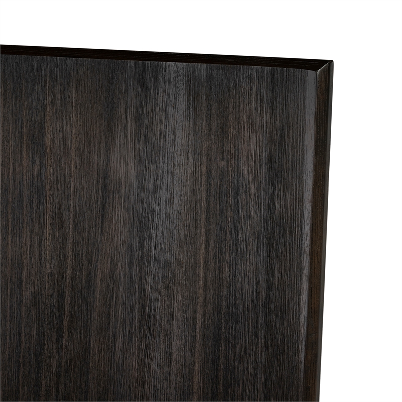 Allora Mid-Century Platform Queen Bed in Espresso