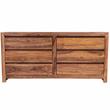 Allora Mid-Century Modern Wood Bedroom Dresser in Natural