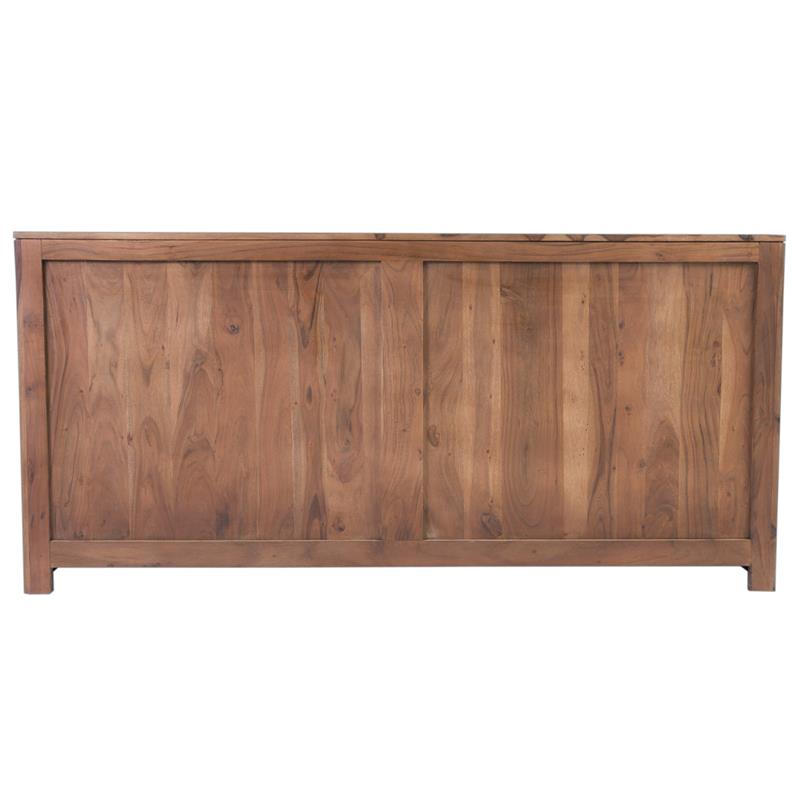 Allora Mid-Century Modern Wood Bedroom Dresser in Natural