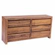 Allora Mid-Century Modern Wood Bedroom Dresser in Natural