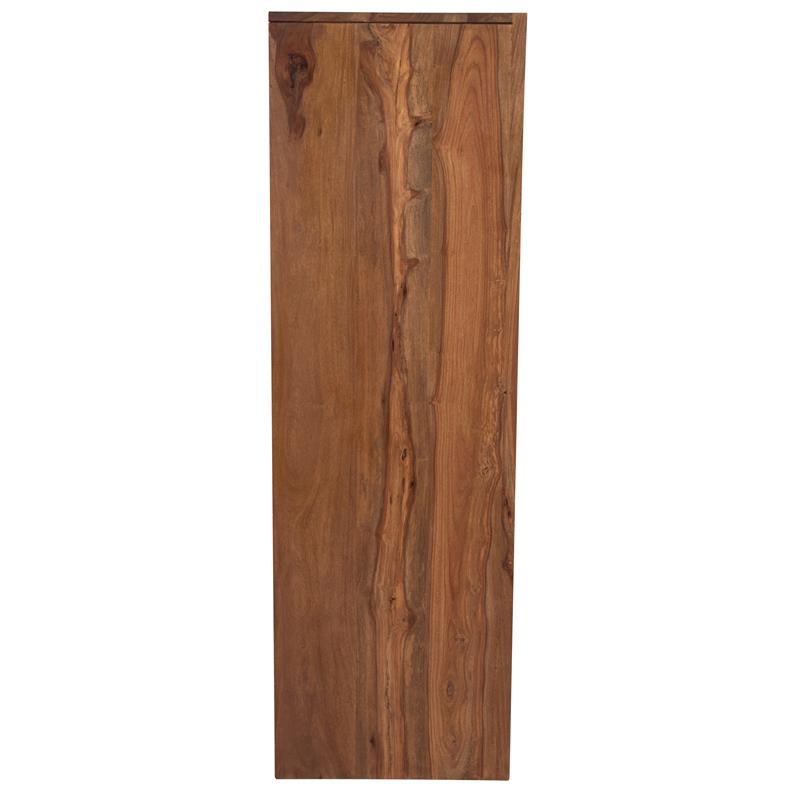 Allora Mid-Century Modern Wood Bedroom Chest in Brown