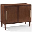 Allora Media Console Table in Mahogany
