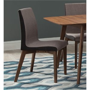 allora upholstered dining side chair in dark gray