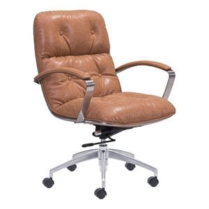 allora steel frame office chair with polyurethane seat