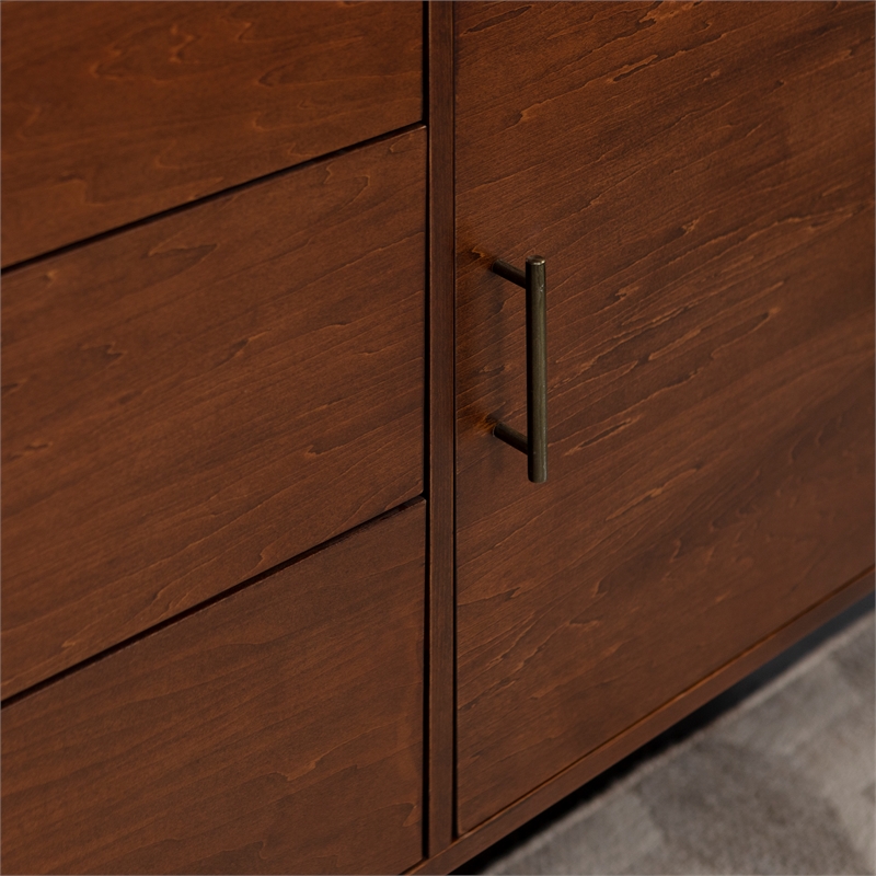 Allora Mid-Century Wood TV Stand for TVs up to 52