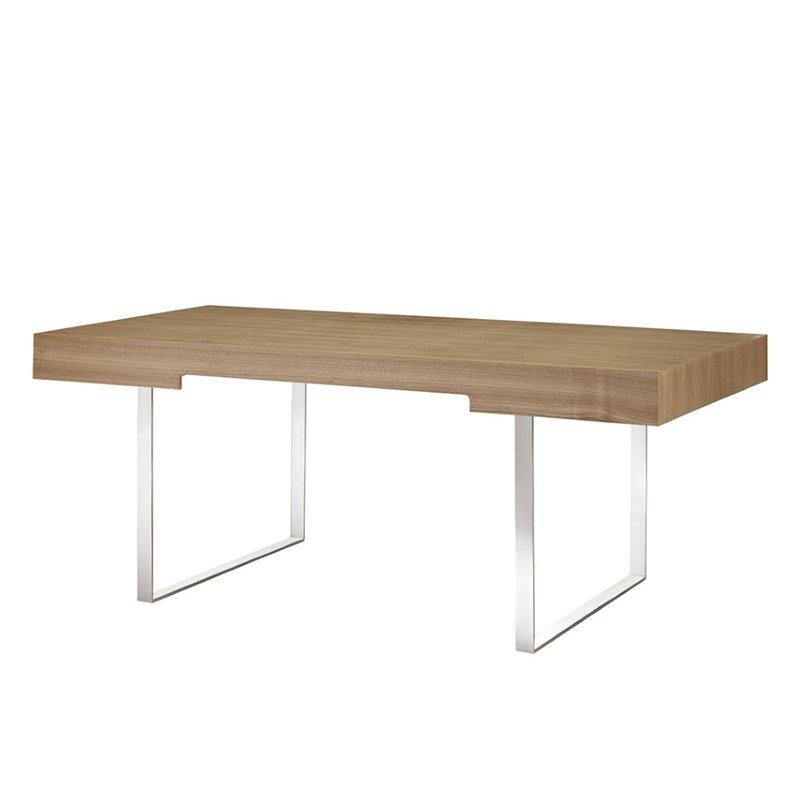 Allora Modern Office Desk in Natural