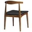 Allora Dining Side Chair in Black