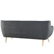 Allora 2 Piece Sofa Set in Gray