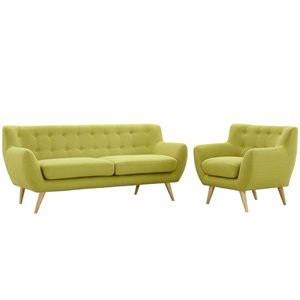Allora 2 Piece Modern Sofa Set