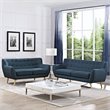 Allora 2 Piece Sofa Set in Azure