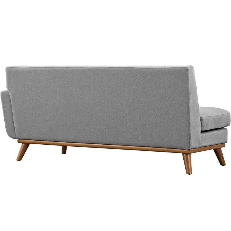 Allora Right Arm Loveseat in Expectation Gray