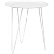 Allora Wooden End Table in White