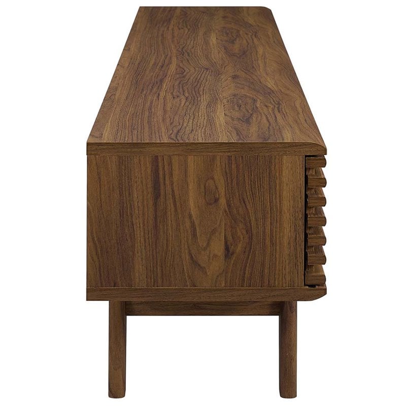 Allora Mid-Century Wood TV Stand for TVs up to 70