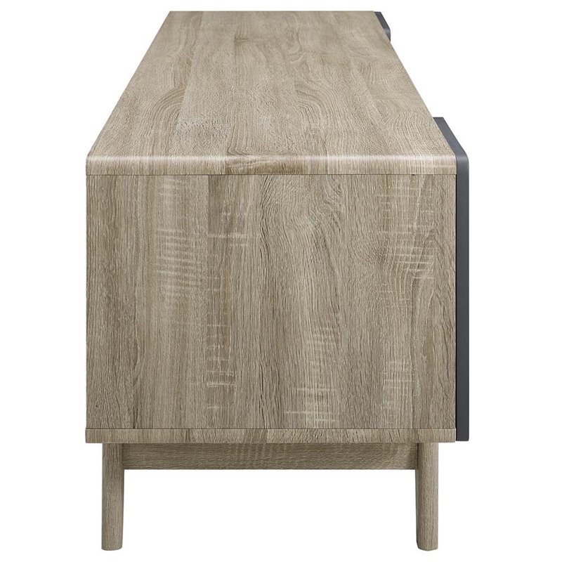 Allora Mid-Century Wood TV Stand for TVs up to 70