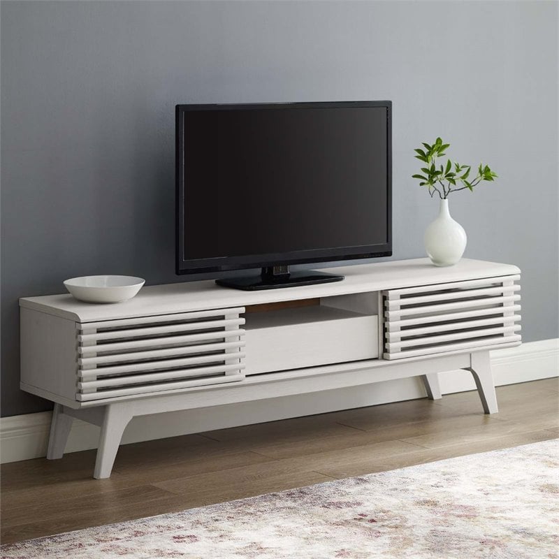 Allora Modern Particleboard Wood TV Stand for TVs up to 58.5