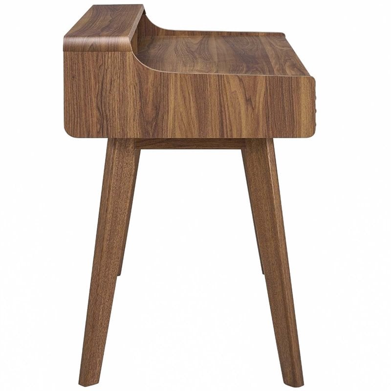 Allora Mid-Century Writing Desk in Walnut