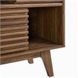 Allora Mid-Century Three Tier Sideboard in Walnut