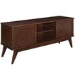 Allora Mid-Century Wood Low TV Stand for TVs up to 60