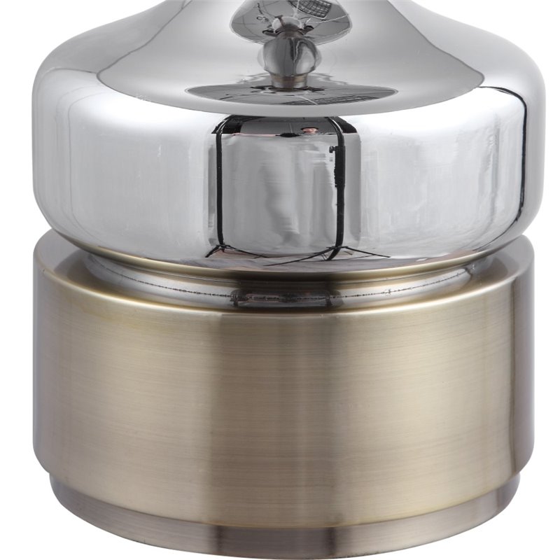Allora Mid Century Table Lamp in Chrome
